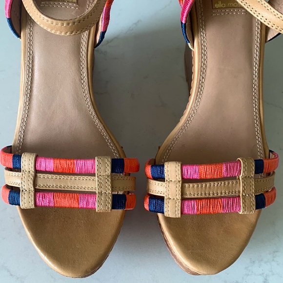 Ella moss Ryan wedge sandal. - Picture 3 of 7